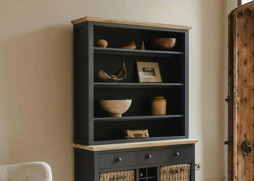 Statement Furniture Florence Bookcase Wooden Shelving Unit with Adjustable Shelves, Fully Assembled