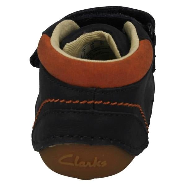 Clarks Childrens Clarks Soft Hook & Loop Ankle Boots Tiny Play T