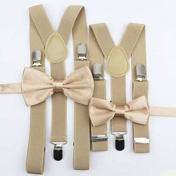 Mr Townsend Suits Me and Mini Me Bow Ties and Braces - Various Colours