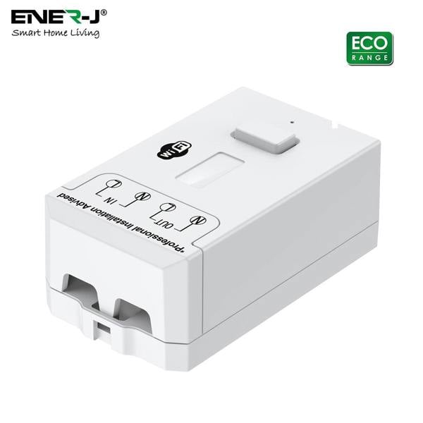 ENER-J 500W RF+Wi-Fi Non Dimmable Receiver ECO RANGE, Voice control with Alexa and Google Home