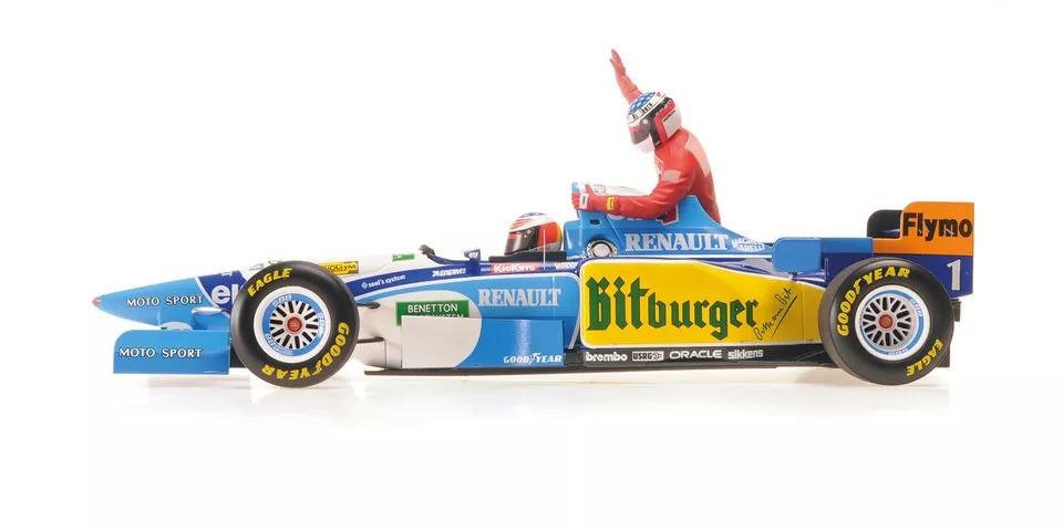 Minichamps M Schumacher Benetton B195 J Alesi Sitting Canadian GP 1995 1:18 Minichamps 510950601