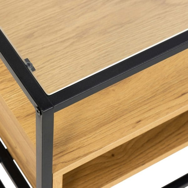 Furniture To Go Randolf TV Unitin Black and Oak