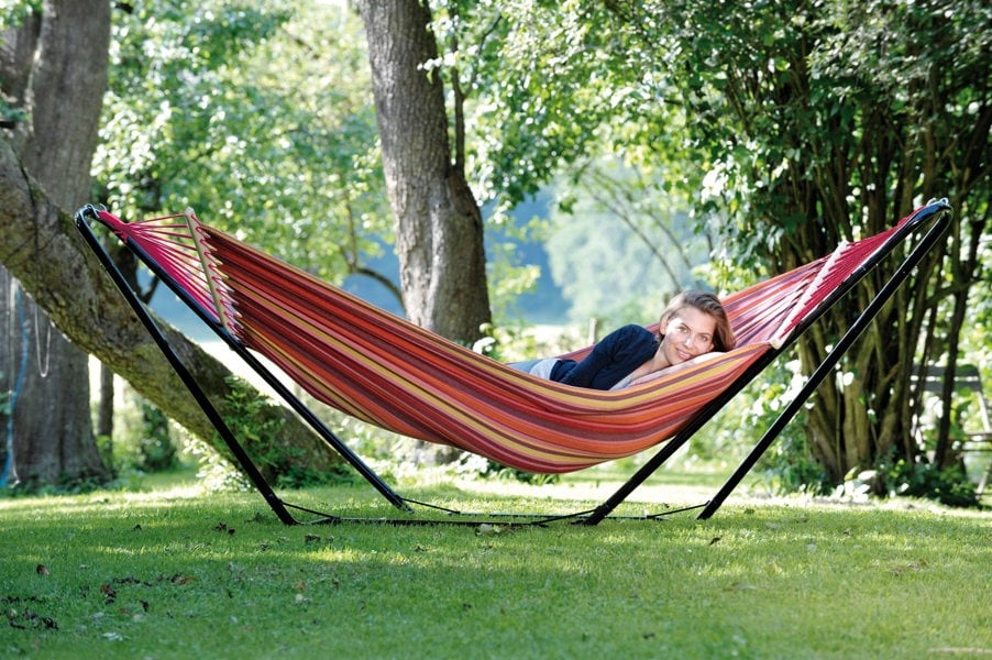 Amazonas Beach Hammock & Stand Set