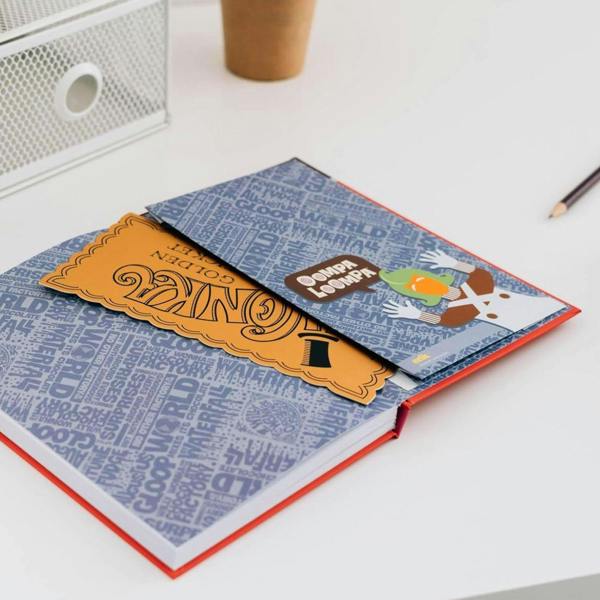 Willy Wonka A5 Premium Hardcover Notebook