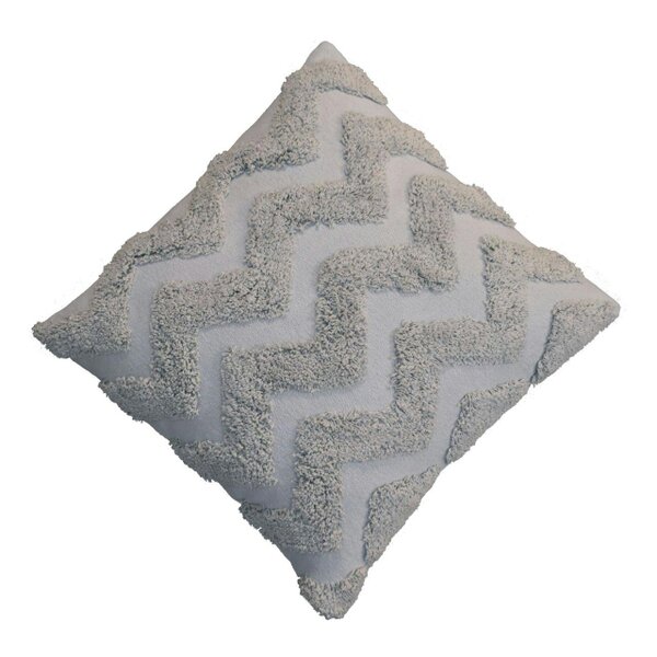 Wyld Haus Set of 2 Nopparat Natural Grey Zig-Zag Cushion
