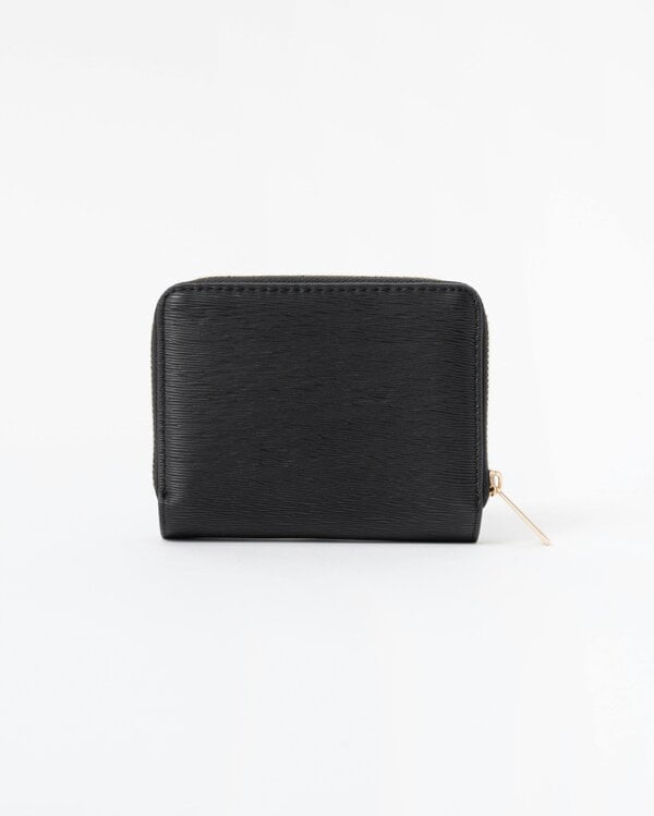 Tommy Hilfiger TH Modern Womens Medium Zip Wallet - Black