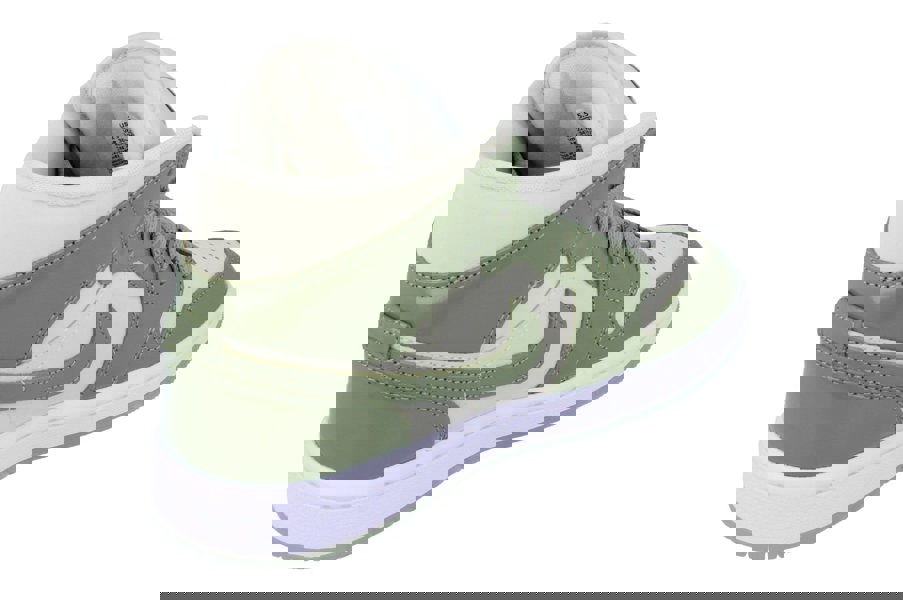 Nike Womens Air Jordan 1 Mid SE Trainers Hf4079  003 - Sea Glass Oil Green 003 - Photo 2