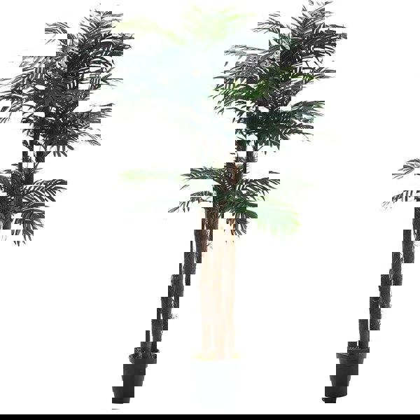 Artificial Palm Tree with Polyester Material and Bendable Stems Artificial Plants Living and Home
