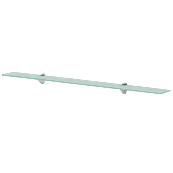 Berkfield Floating Shelf Glass 100x10 cm 8 mm