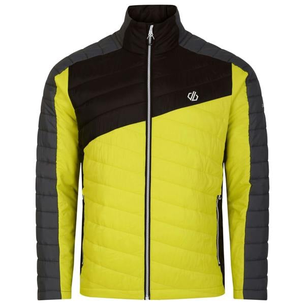 Dare 2B Mens Descending Padded Jacket - Neon Spring/Black - 