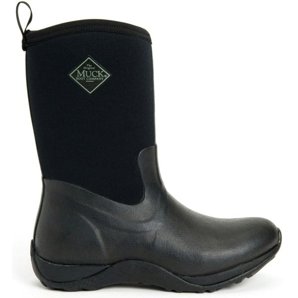 Muck Boots Arctic Weekend Pull On Women's Wellington Boots in Black