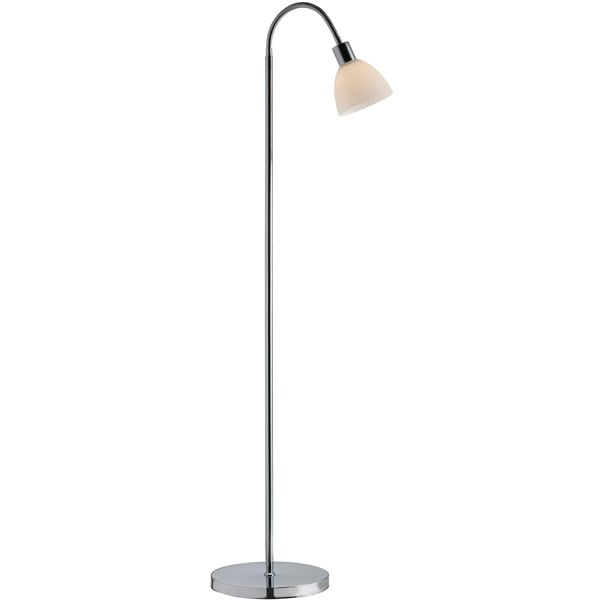 Nordlux Ray Single | Floor lamp | Chrome