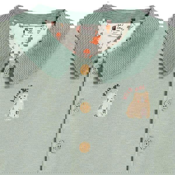 Baby Unisex Barn Jacket, Sage - Minicuddles