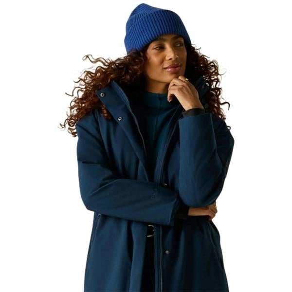 Regatta Womens/Ladies Janna Waterproof Long Length Insulated Jacket - Navy - 