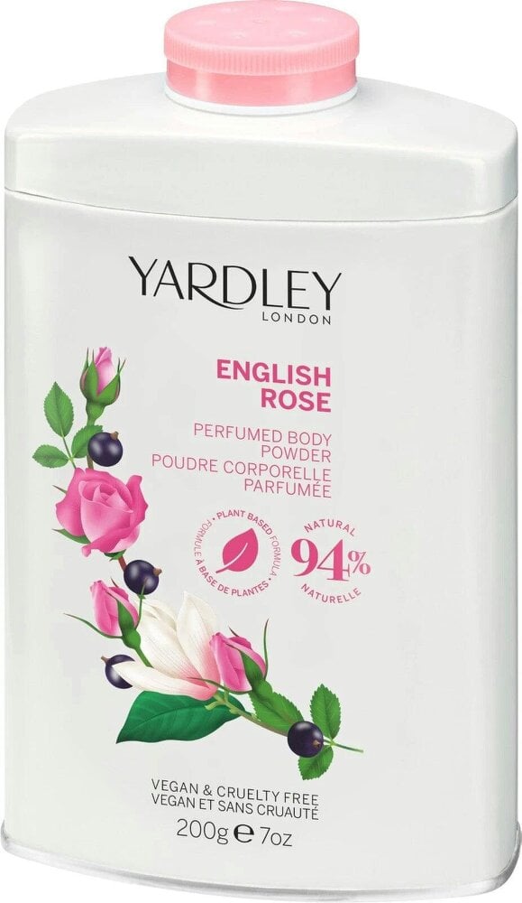 Yardley English Rose 200g Perfumed Body Powder For Her