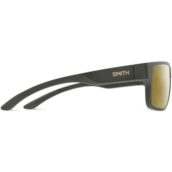 Smith Sunglasses Soundtrack FRE QE Matte Brown ChromaPop Polarized Bronze Mirror