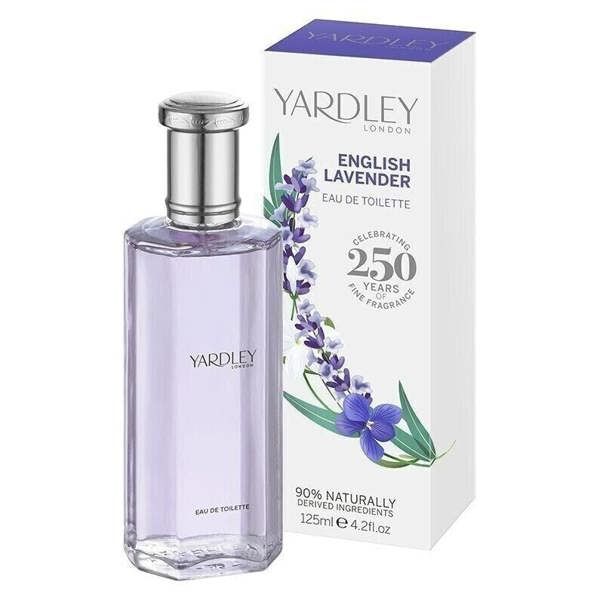 Yardley English Lavender 125ml Eau De Toilette EDT Spray For Her
