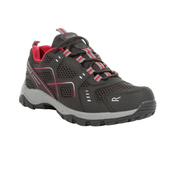 Regatta Womens/Ladies Vendeavour Walking Shoes - Granite/Pink Potion - 