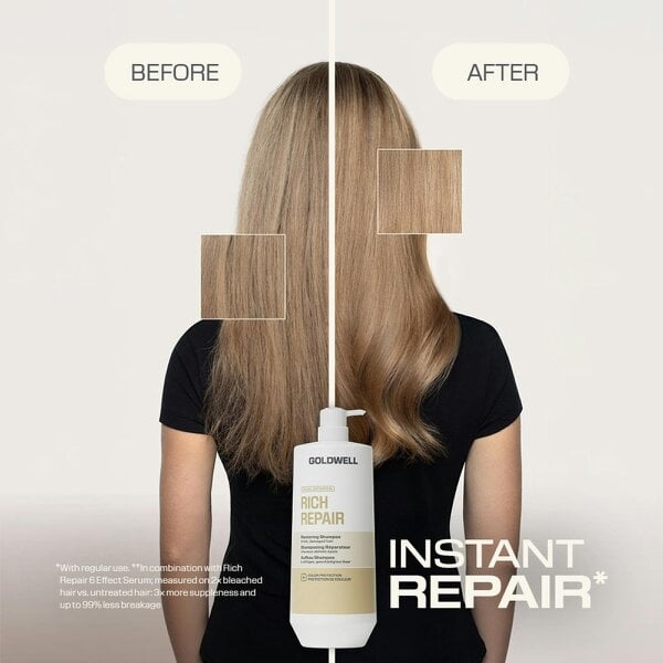 Goldwell Goldwell Dualsenses Rich Repair Restoring Shampoo 1000ml 1000 ml