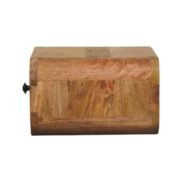 Wyld Haus Vicenza Mini Wall Mounted Mango Bedside Table with Drawer