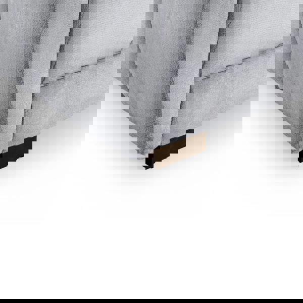 Furnishings For Less Zura Plush Velvet Large U Shaped 4 - 5 Seater Sofa  | Cream, Grey or Mocha