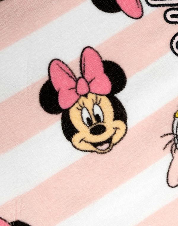 Vanilla Underground Disney Girls Pink Minnie And Daisy Poncho Towel (One Size)