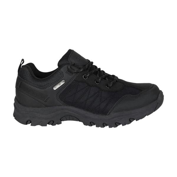 Mountain Warehouse Childrens/Kids Stampede Waterproof Suede Walking Shoes - Black - 