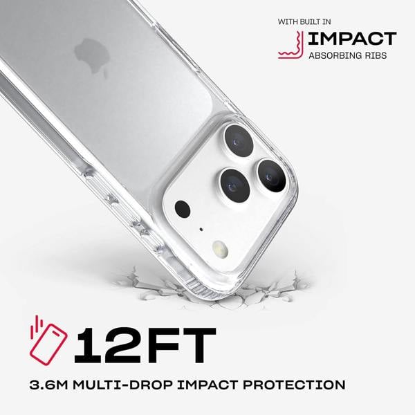 Tech21 Evo Clear Case for iPhone 17/18 Pro 6.3" Clear - T21-11654