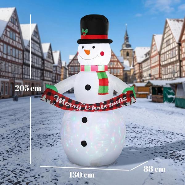 Inflatable Snowman