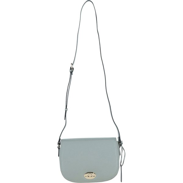 Real Leather Crossbody Bag with Twist Lock: 64787