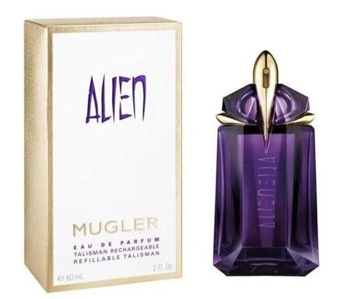 Mugler Alien 60ml Eau De Parfum EDP Rechargeable Refillable Spray For Her