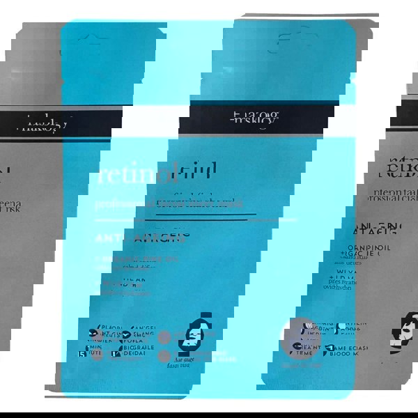 +maskology Retinol Professional Facial Sheet Mask 22ml