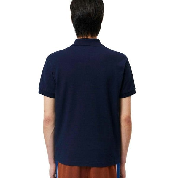 Lacoste Classic Fit Polo Shirt Navy Blue-SPIRALSEVEN DESIGNER MENSWEAR UK