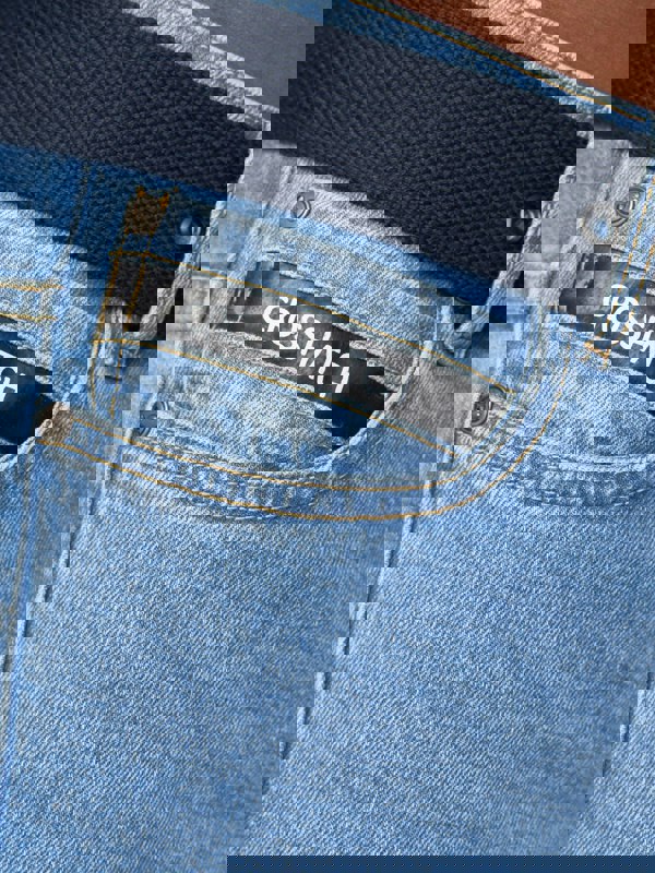 Crosshatch Princed Denim Jeans Light Wash
