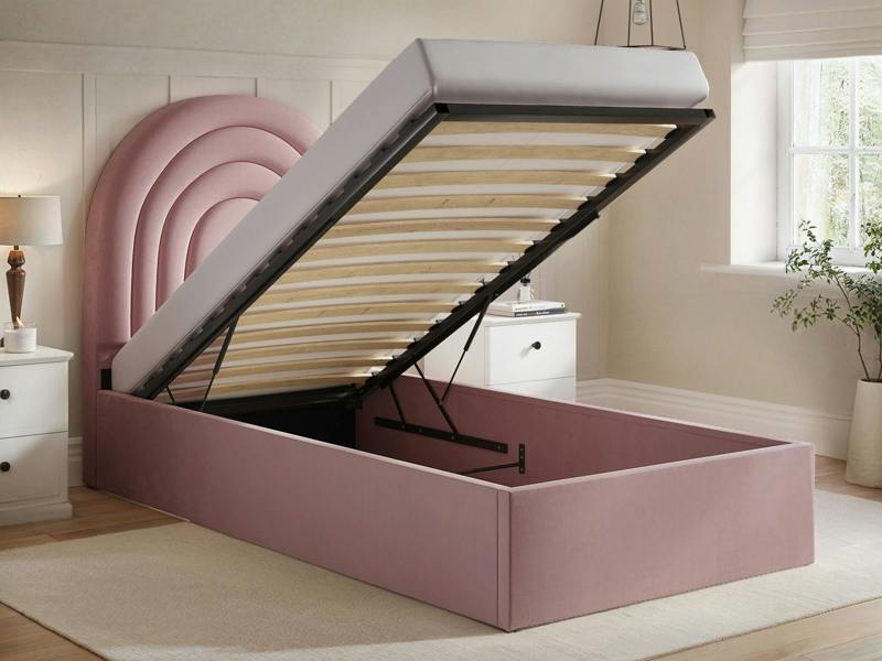 Flair Ava Single Ottoman Bed