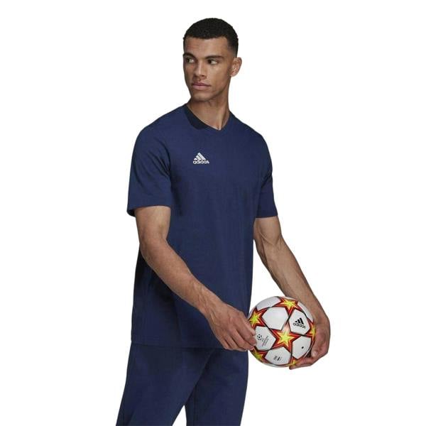 Adidas Mens Entrada 22 T-Shirt - Navy - 