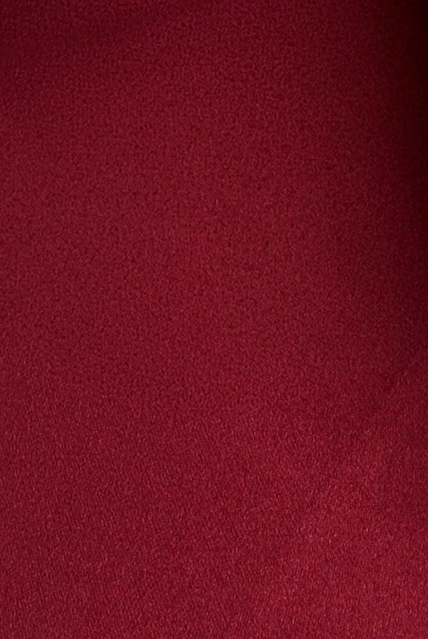 Halterneck Cowl Neck Backless Scuba Crepe Maxi Dress - Burgundy DR5148
