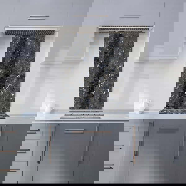 Warren Reed - Designer Dark Grey Quartz Effect Kitchen Splashback