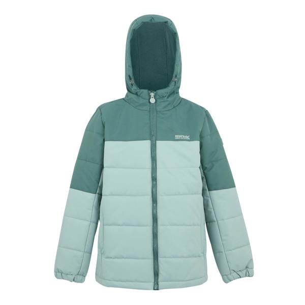 Regatta Childrens/Kids Lofthouse Insulated Jacket - Spruce Green/Green Haze - 