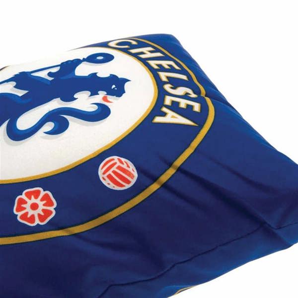 Chelsea FC Crest Cushion, Bedroom, Sports, Gift