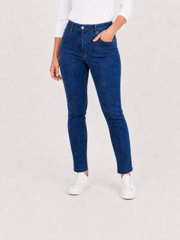 PennyPlain 5 Pocket Denim - Blue Wash