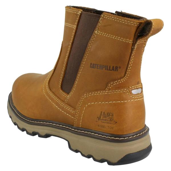 Caterpillar Mens Caterpillar Safety Boots Pelton ST S1 PL HRO FO
