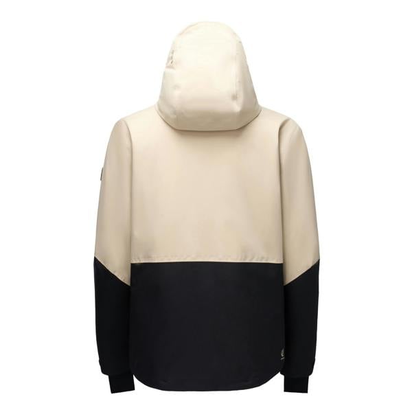 Dare 2B Mens Halfpipe IV Colour Block Ski Jacket - White Pepper/Black - 
