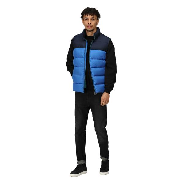 Regatta Professional Mens Colour Block Gilet - Strong Blue/Navy - 