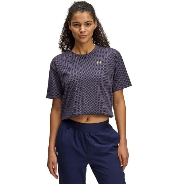 Under Armour Womens/Ladies Heavyweight Holiday T-Shirt - Blue - 