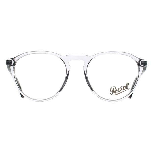 Persol Glasses Frames PO3286V 309 Transparent Grey Men