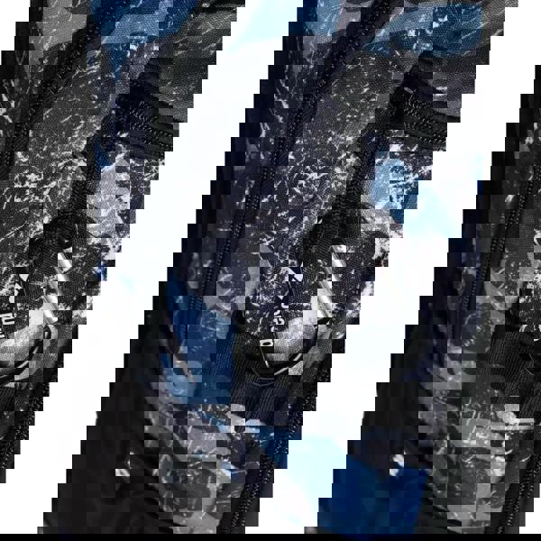 Arena All Set 45L Backpack - Scratched Limited Edition in blue marble with black accents