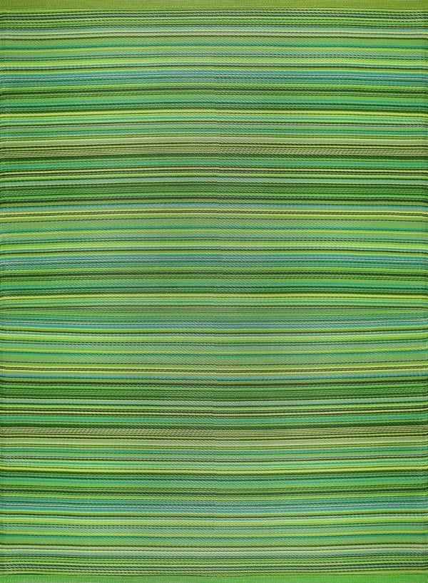 Rainbow Outdoor Rug Green: Vibrant Patio Decor | The Rugs