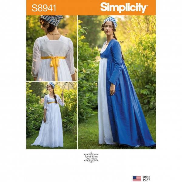 Simplicity Sewing Pattern 8941, Costumes, Vintage Style for Women, R5 (14-16-18-20-22) - Intermediate