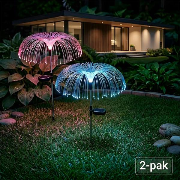 Milagro Solar Umbrella Lamp Rgb Ip44 2Pcs Transparent